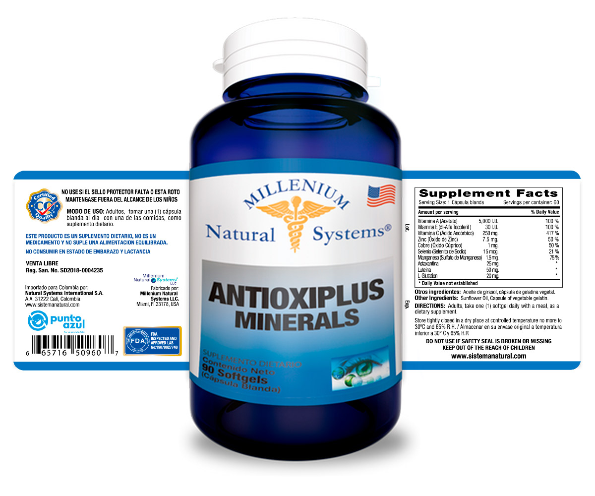 Antioxiplus Minerals