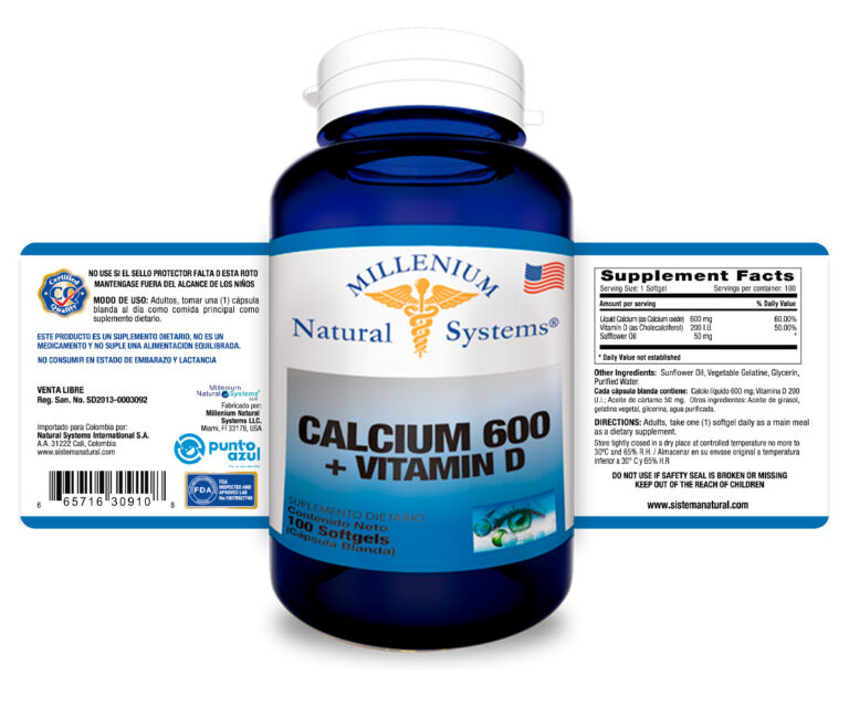 Calcium 600 + Vitamin D