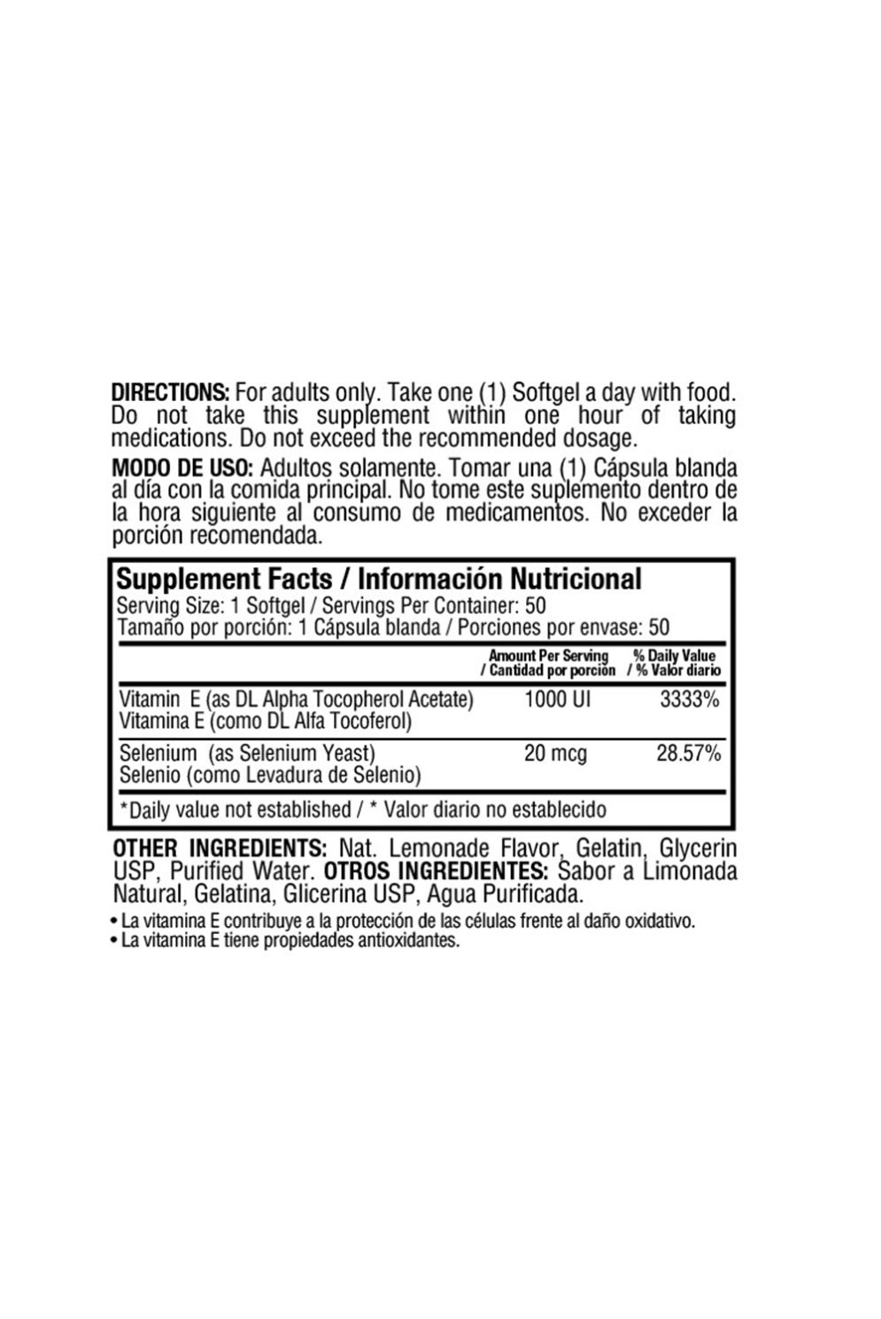 VITAMIN E
