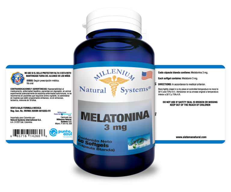 Melatonina 3 mg