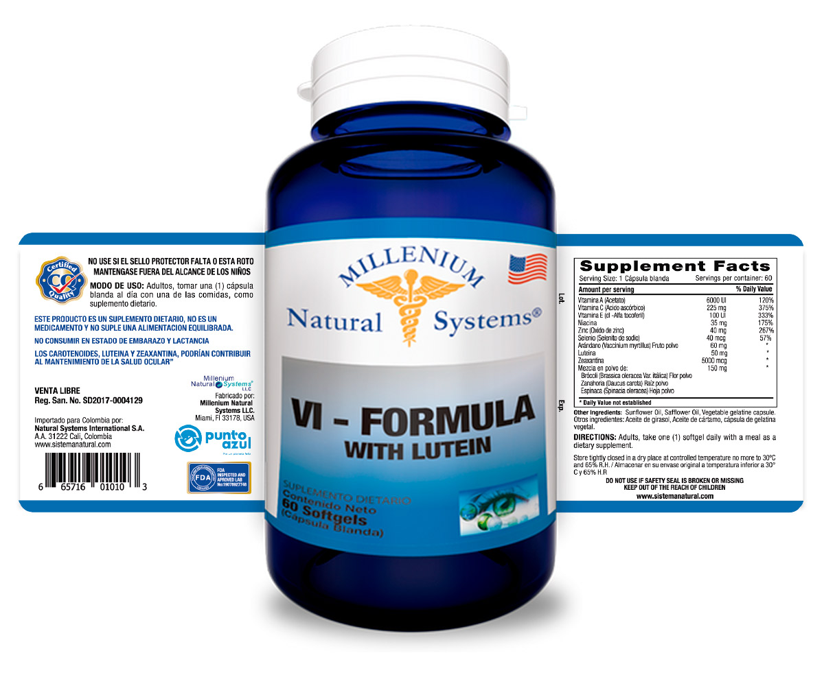 VI Formula With Lutein