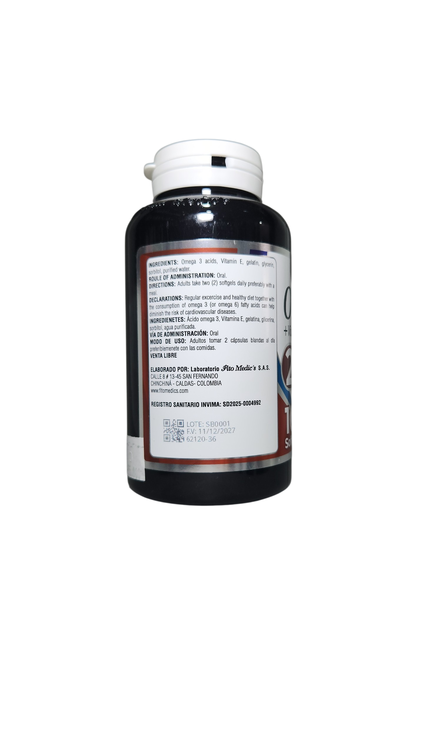 Omega 3 + Vitamina E