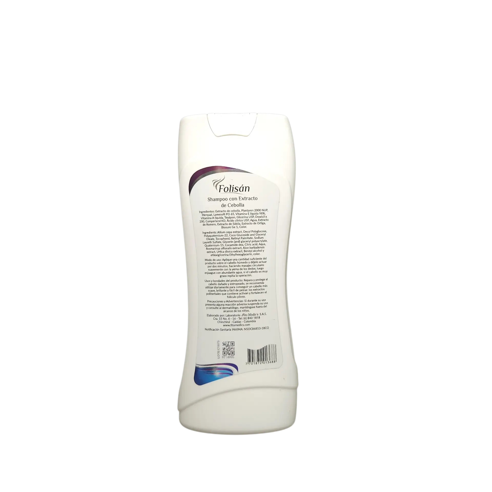 Shampoo de cebolla