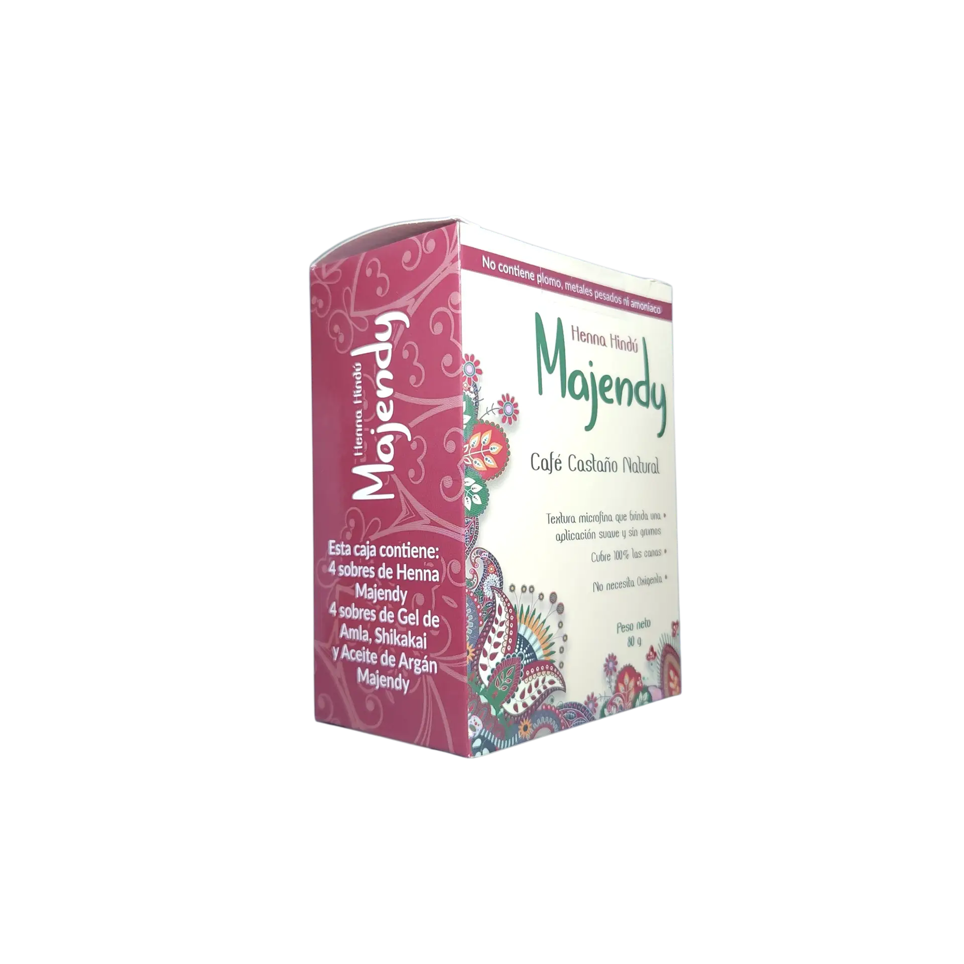 Henna Hindú Majendy Café Castaño Natural