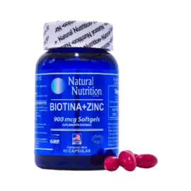 Biotina 900 mcg + Zinc