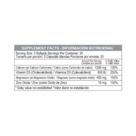 Cal-Mag-Zinc Plus VD3 - Image 2