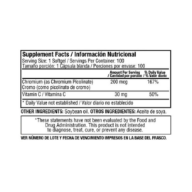 Chromium Picolinate 200 mcg - Image 2