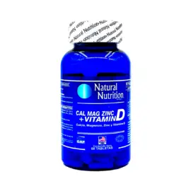 Calcio Magnesio y Zinc + Vitamina D3