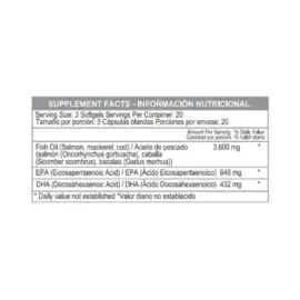 Fish Oil Omega-3 1.200 mg - Image 2