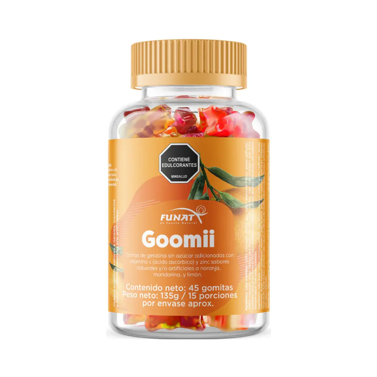 Gomitas con vitamina C + zinc