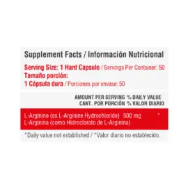 Pronitric L-Arginine HCL 500 mg - Image 2