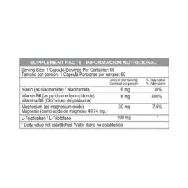 L-Tryptophan Plus 100 mg - Image 2