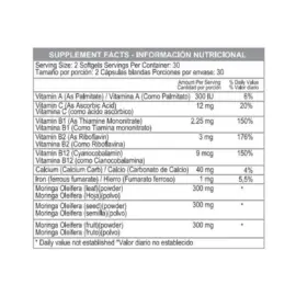 Moringa Complex 1200 mg - Image 2