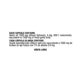 Standard Garlic Oil 1500 mg - Image 2