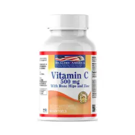Vitamin C 500 mg with Rose Hips and Zinc - Image 1