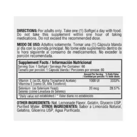 Vitamin E 1.000 UI with Selenium - Image 2