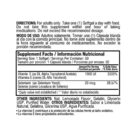 Vitamin E 1.000 UI with Selenium - Image 2