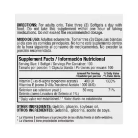 Vitamin E 400 UI with Selenium - Image 2
