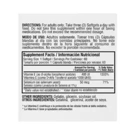 Vitamin E 400 UI with Selenium - Image 2