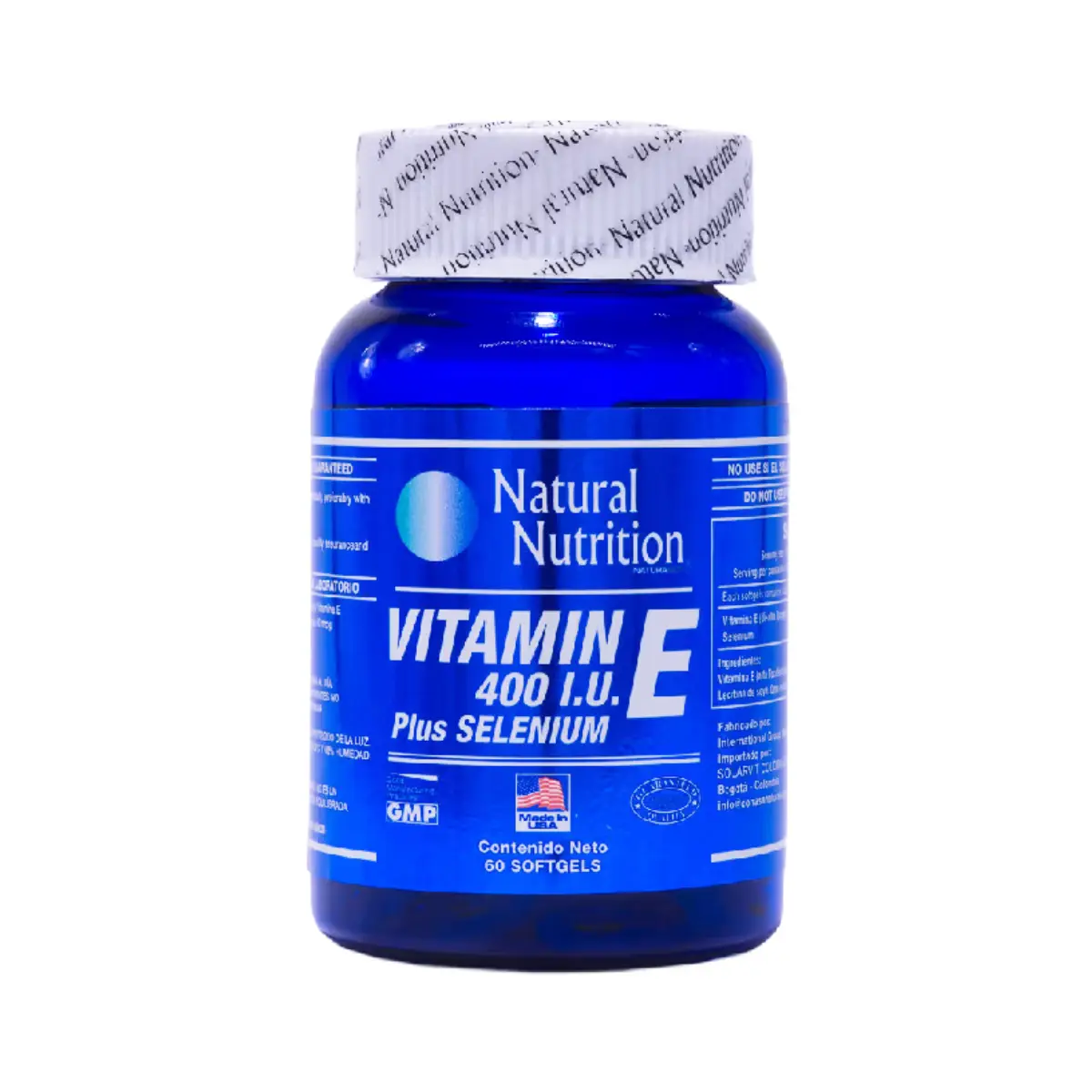 Vitamina E 400 UI Plus Selenium